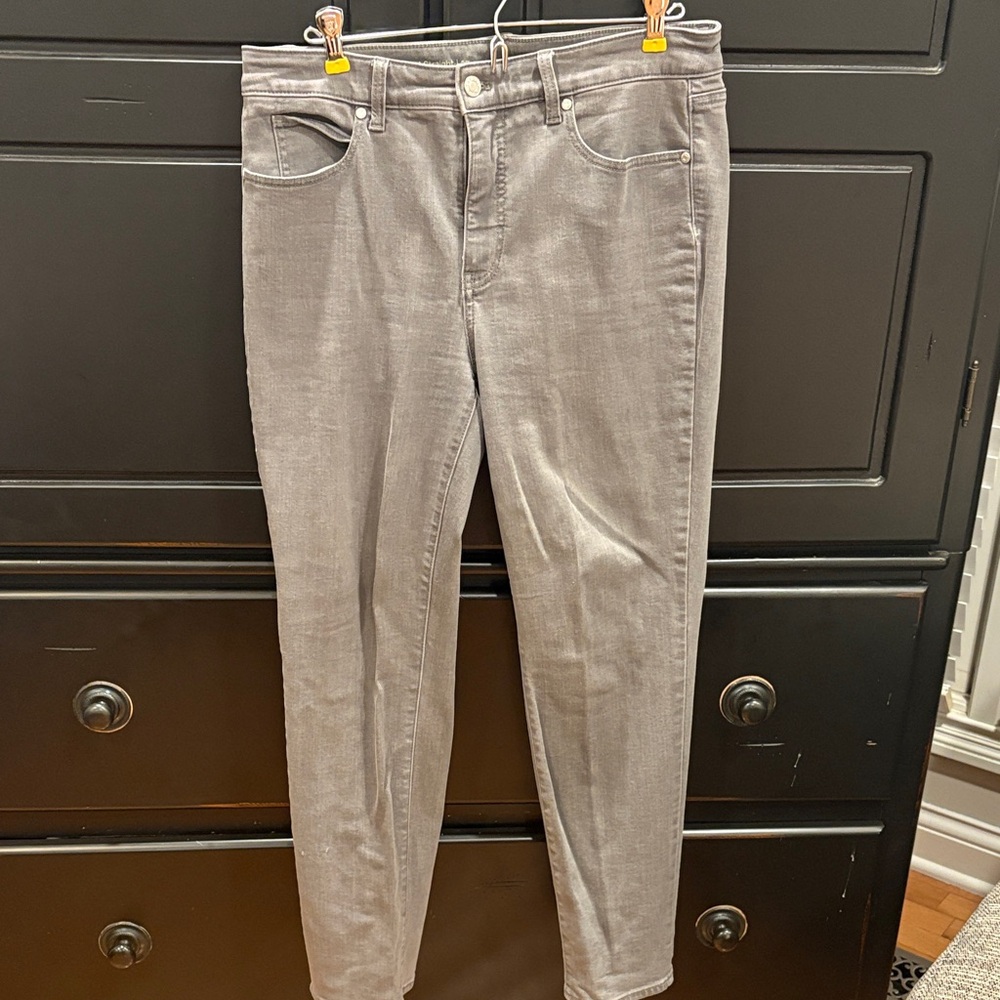 Talbots Women's Straight Leg Gray Jeans